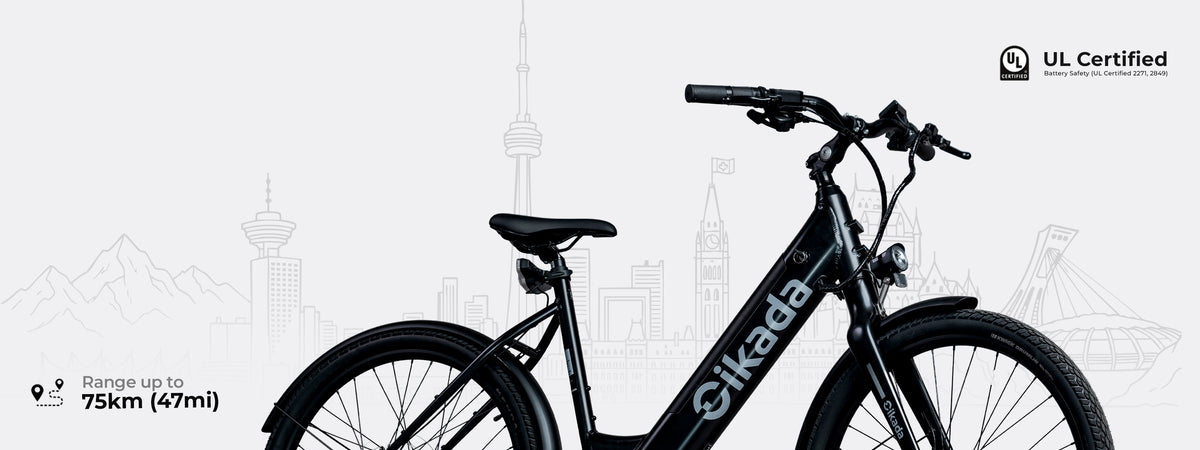 Cikada E-Bikes - E-Bikes for those who want a better ride in Canada